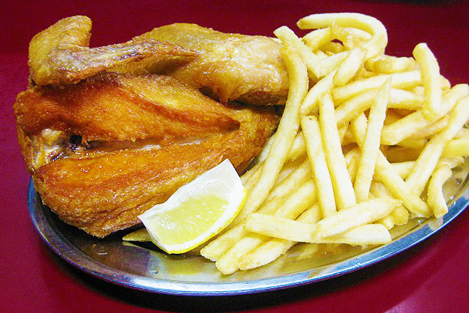 若鶏半身揚げ ななせ