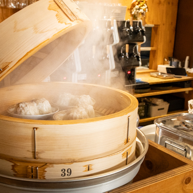 蒸篭と火鉢 スッピン