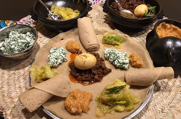 アフリカの家庭料理 シダモ