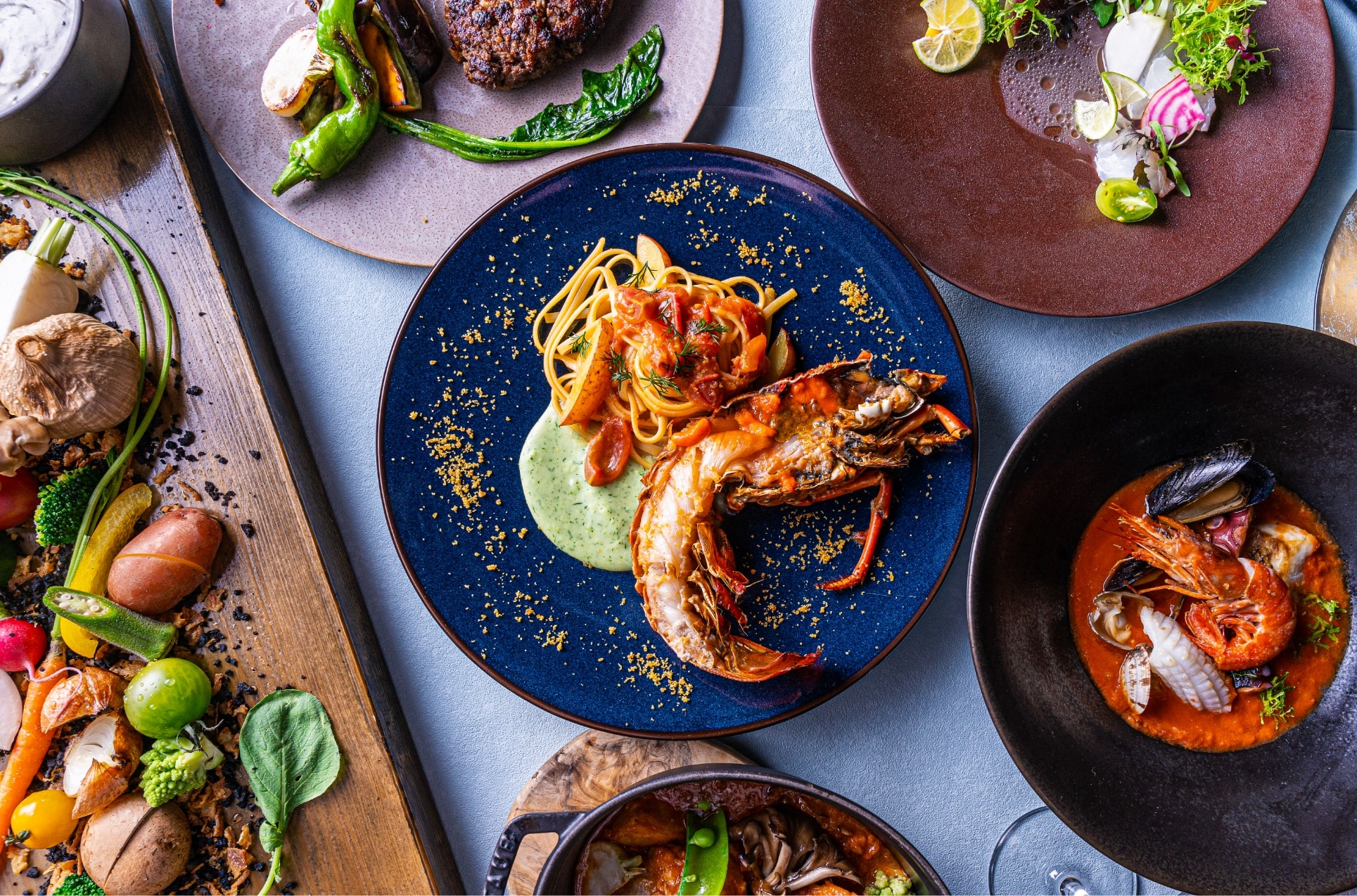 Restaurant Azzurro Mare Terrace on the Bay