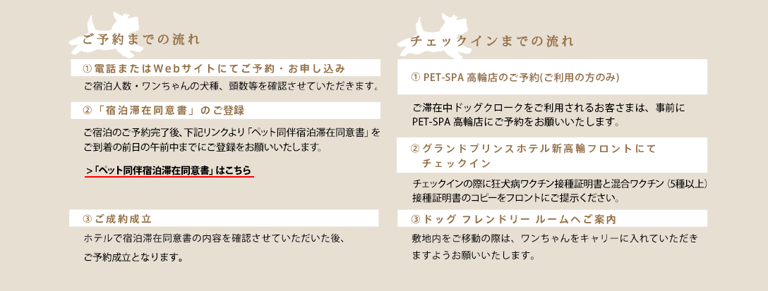 グランドプリンスホテル新高輪 プリンス ドッグフレンドリースポット