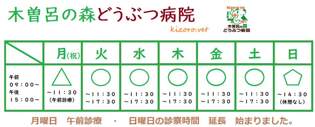 木曽呂の森どうぶつ病院