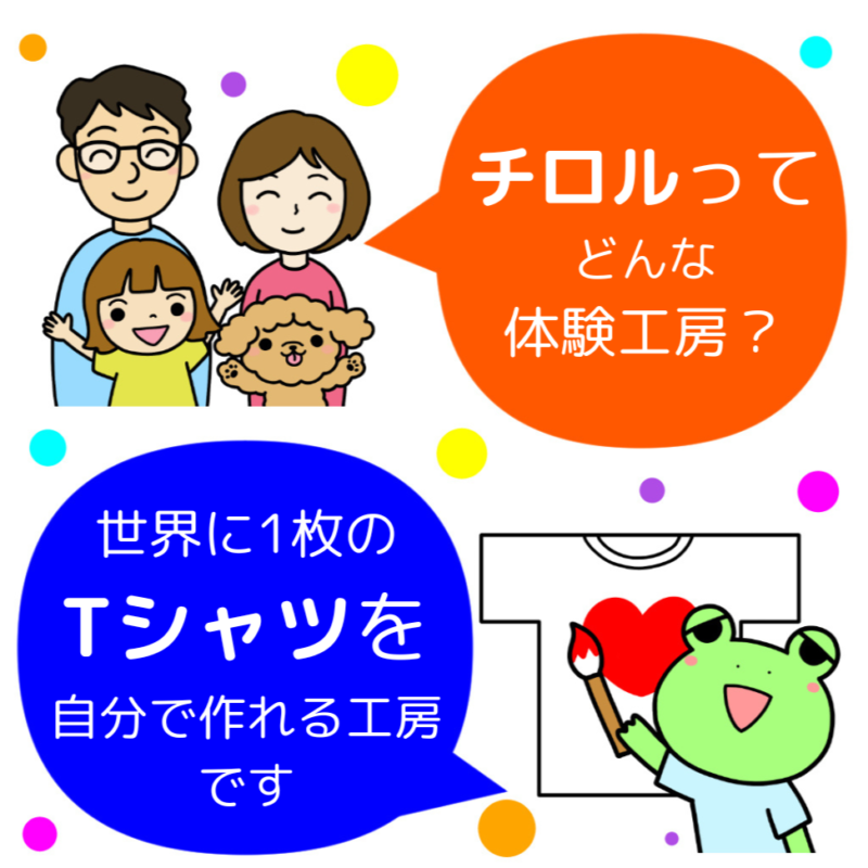 伊豆高原 手描きTシャツ工房チロル